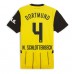 Borussia Dortmund Nico Schlotterbeck #4 Domácí Dres 2024-25 Krátkým Rukávem
